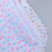 50*66cm 10 штук в мешках звезды с печатной бумагой оригами для одежды красное вино цветы подарочная упаковочная бумага