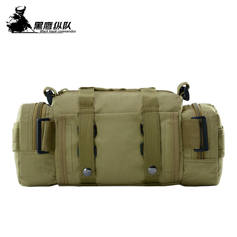 Tactical Belt Bag, Camouflage, Multi-Pocket 32.7×24.6×7.1 cm, Phone & Camera Pouch