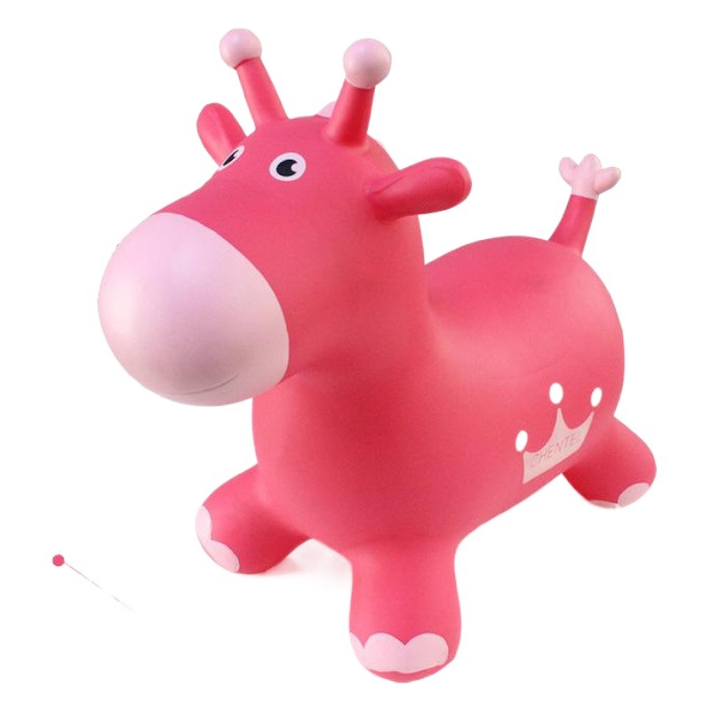 Chen Tai children's inflatable toy jumping horse rubber horse PVC toy horse sports stall wholesale