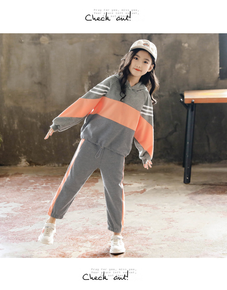 Koreaanse versie van 2023 Spring Autumn Edition, kinderkledingstijl voor meisjes met een trendy en stijlvolle uitstraling_voghion.com