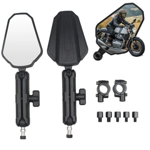 Saike Long Rx Universal Dl250 Off-Road Adv motosiklet qatlanan modifikasiya edilmiş reflektor üçün arxa güzgü