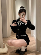 Early autumn small high fashion wear black high-end small跨