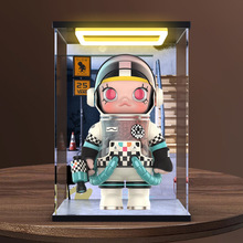 适用泡泡玛特MEGA SPACE MOLLY范斯VANS珍藏系列防尘回型灯收纳盒