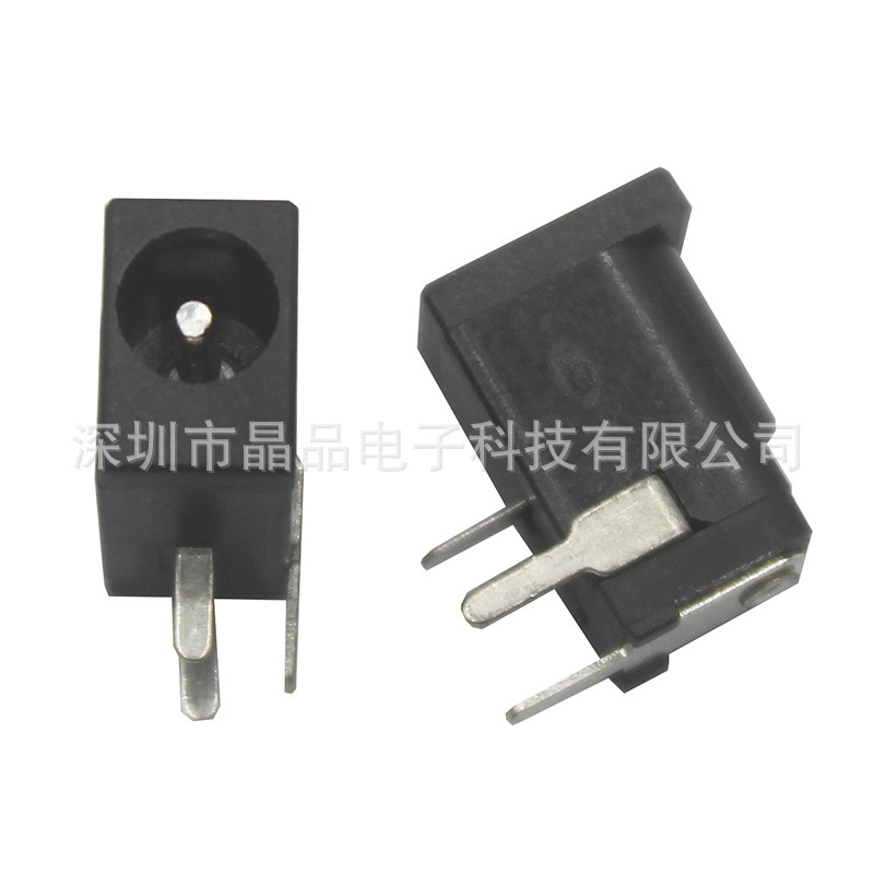 DC 002コンセント三脚横型直流充電ヘッド3.5*1.1/1.3mm丸ピン/平針DC電源母座|undefined