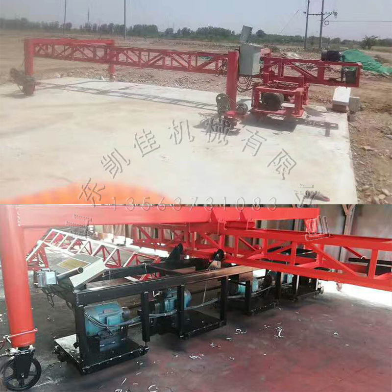 悬轨式路面刻纹机 桁架刻纹机 马路刻纹机 路面压纹刻纹机 现货