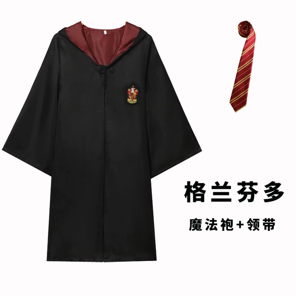 Gryffindor magic robe+tie