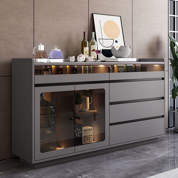 Wholesale Desktop Tea Bar Machine with 2025 New Model for Home Use, Integrated Cabinet Sideboard, Small Desktop Automatic Dispenser B&