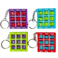 Amazon 三目並べ XO チェス キー付き 4 個 1 袋 TIC-TAC-TOE 三目並べ カジュアル クラシック おもちゃ