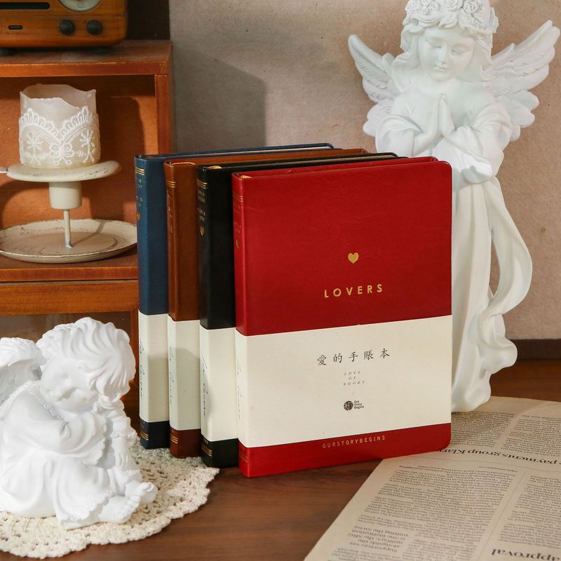初品愛の手帳精装本シンプルで質感のあるノートビジネス記録本|undefined