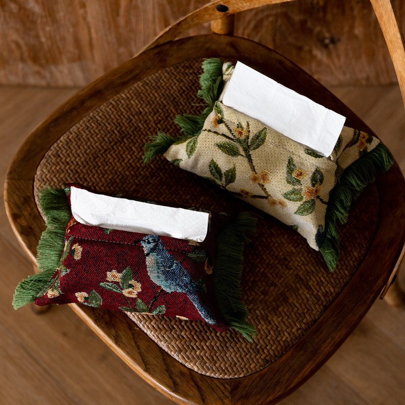 Manufacturer's New Product: High-End Home Fashion Decoration, Fabric Tissue Bag for Dining Room and Living Room, Wholesale