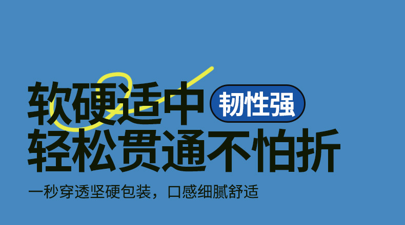  FaSoLa Life 一次性吸管 100根/包 單紙包裝 食品級塑料