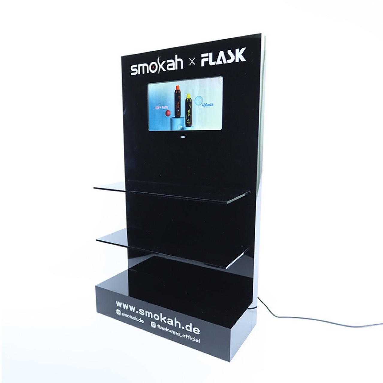 显示屏播放展示架亚克力展示架产品展柜电子烟展示架