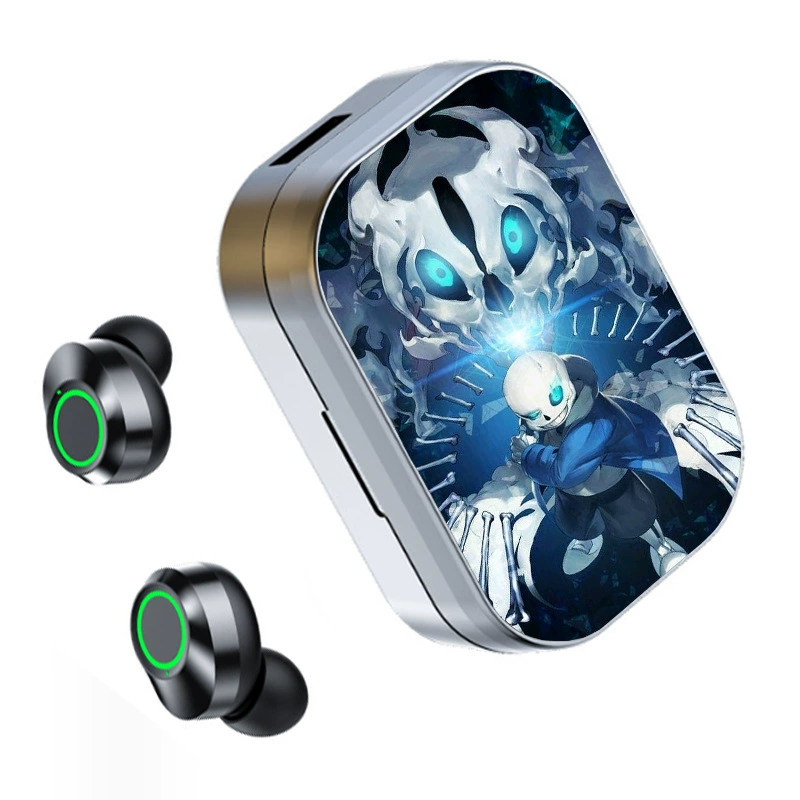 Под легендой, беспроводная гарнитура Bluetooth Undertale Floweysans/Ранние затычки для ушей вокруг собаки аниме