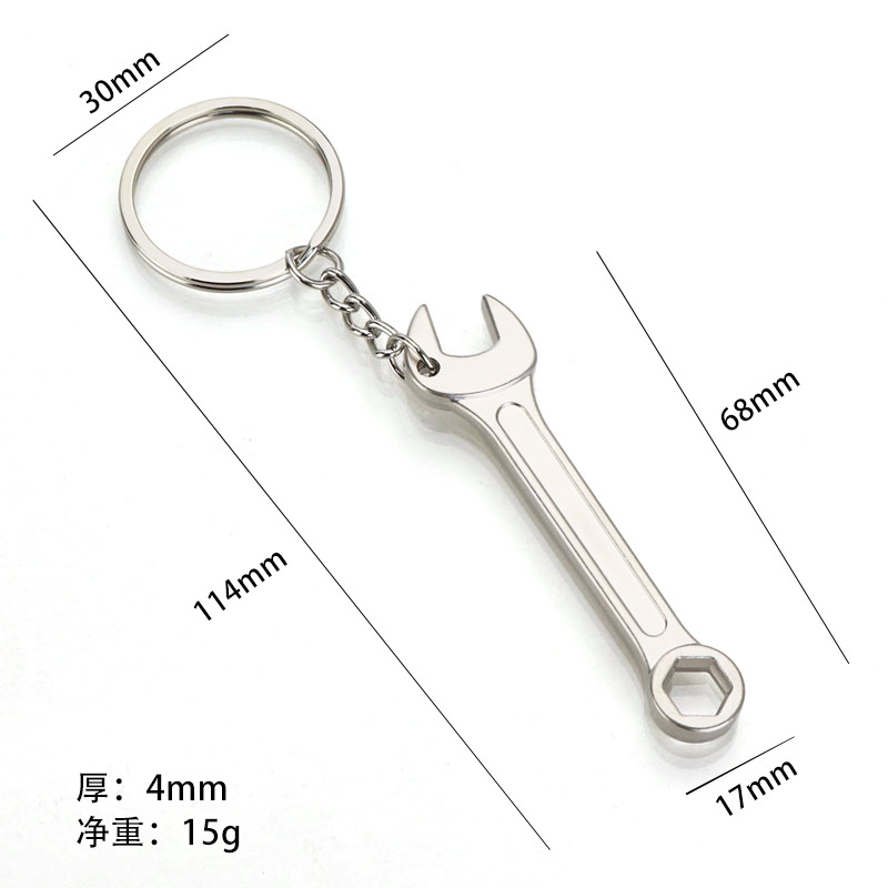 Mini simulación herramienta práctica llavero llave de metal alicates clave colgante creativo llave de los hombres pequeño regalo
