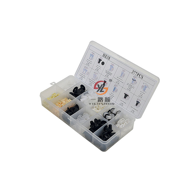 Para Mitsubishi Ford Volkswagen Honda Nissan 377PCs en caja hebilla tornillo autorroscante asiento HE58