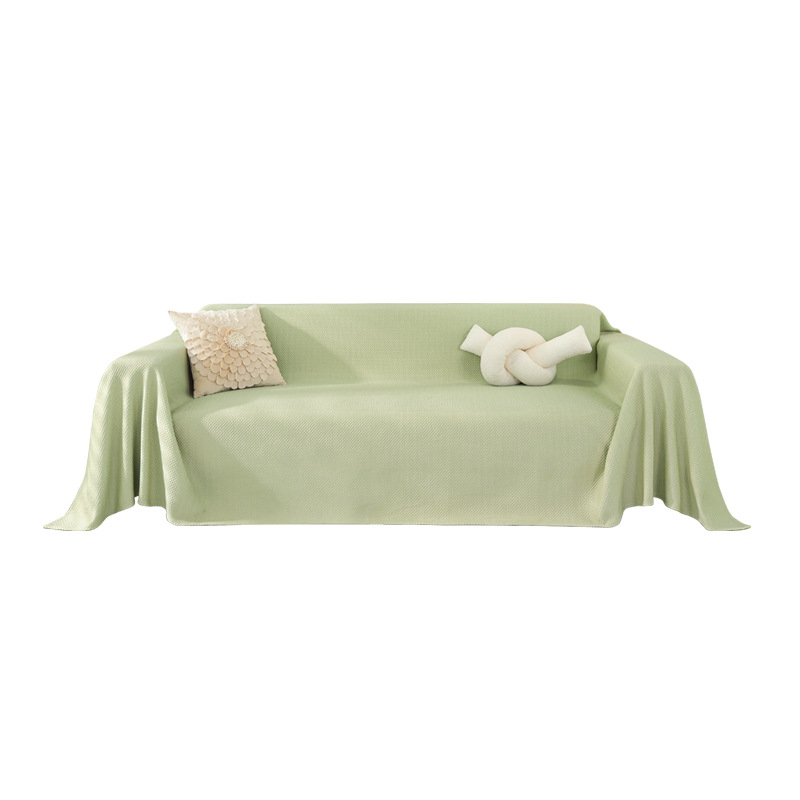 Cubierta de sofá de seda de hielo de verano, cojín de sofá fresco de verano, funda de sofá antideslizante, nueva toalla de sofá multiusos