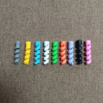 小尺寸螺旋硅胶数据线保护套适用于苹果安卓手机常用充电线防断裂