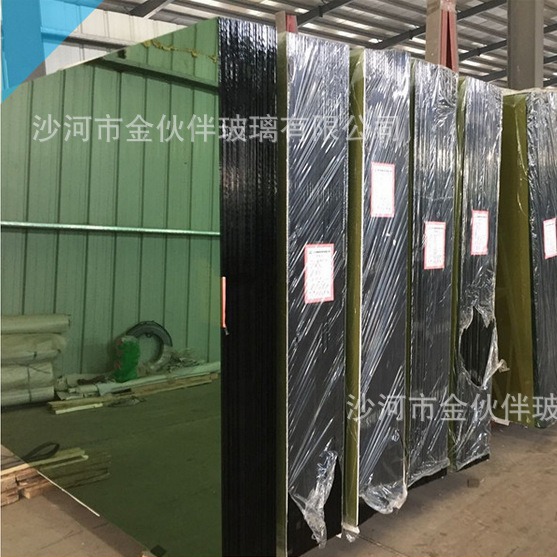 供应4MM- 5MM镀膜玻璃  深绿/自然绿/翡翠绿镀膜 建筑幕墙玻璃