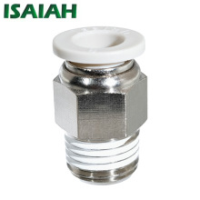 以赛亚接头螺纹直通PC08-02管接头气动快插气动配件气缸配件