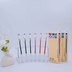 ホビー文具新製品 GP152 ゲルペン 0.35 フルニードルチューブ書き込み水性ペン黒赤署名ペン