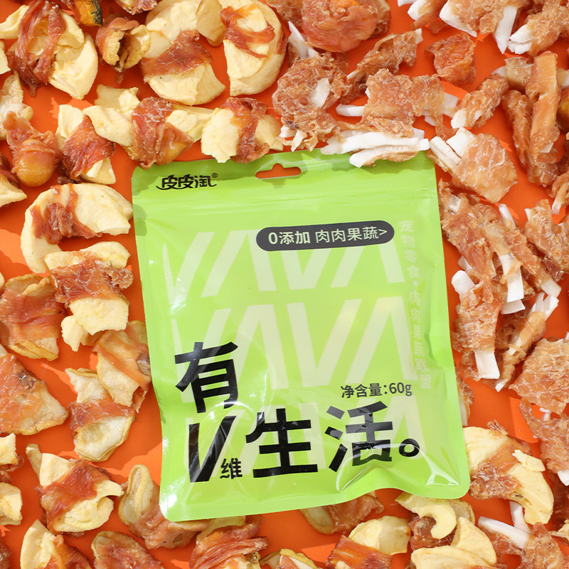Perro Pollo Pato Fruta Aperitivos para perros Productos para mascotas Pipi Tao Youwei V Life Series Aperitivos para mascotas
