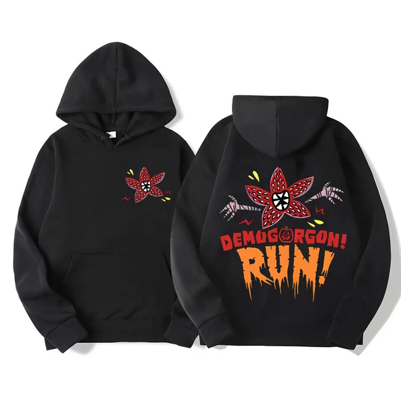 Eddie Manson Hoodie for Women Demogorgon Streetwear Man-eating Flower Monster [Factory Wholesale]