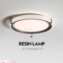 轻奢极简全光谱护眼灯现代简约主卧吸顶灯书房房间吸顶灯中山灯具