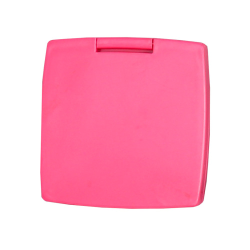 New folding mirror, simple square flip mirror, plastic cosmetic mirror with printable logo, mini mirror, wholesale portable mirror