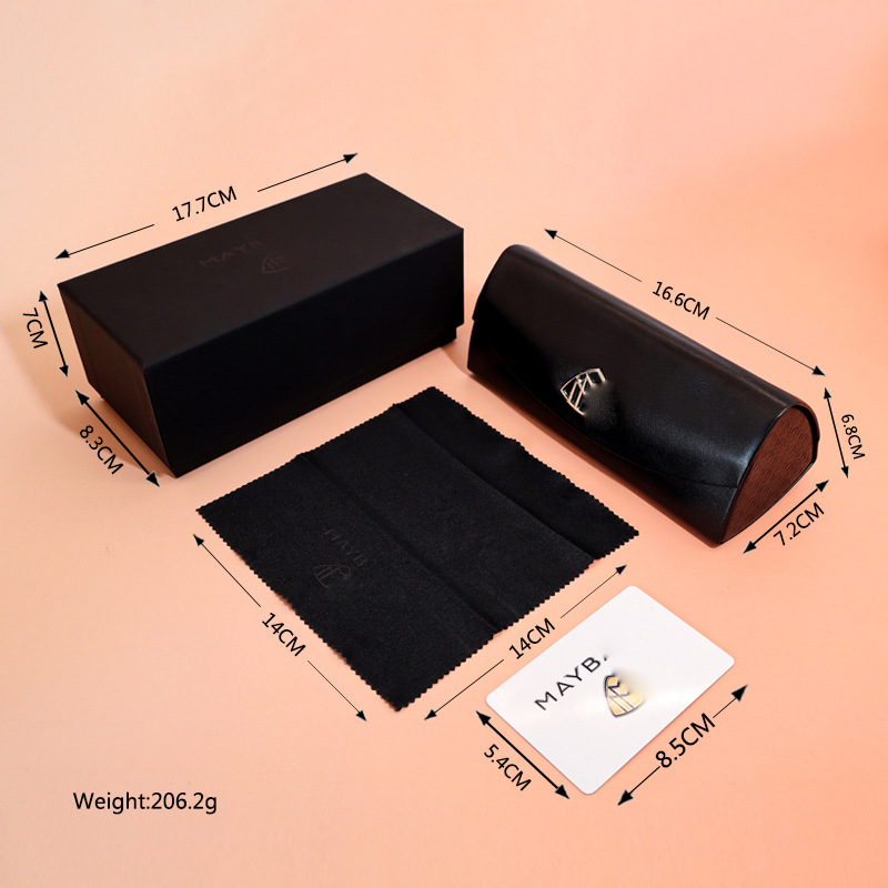 Fábrica al por mayor directa de una sola pieza de caja de espejos de alta calidad caja de almacenamiento gafas de sol gafas de sol caja de gafas de sol