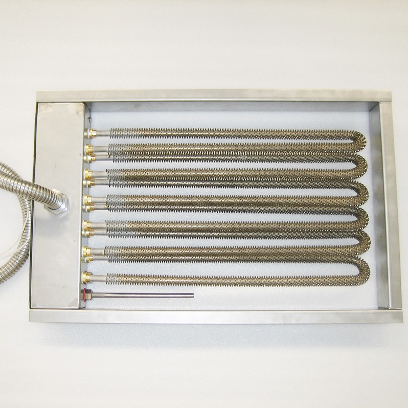 风道空气加热器 框架式工业防爆不锈钢非标风管除湿电加热器