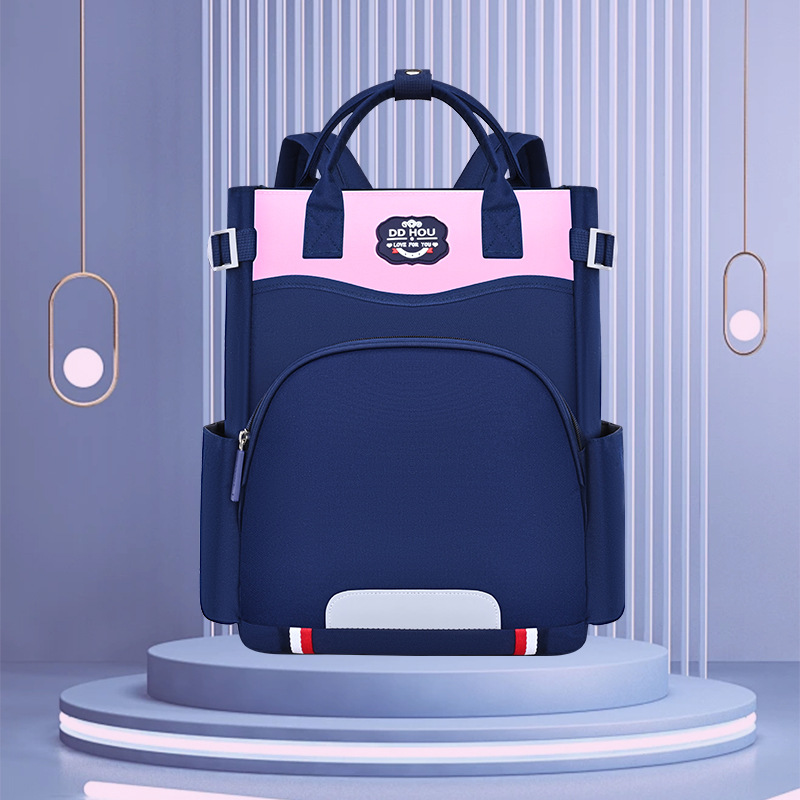 Bolsa de aprendizaje portátil para estudiantes de primaria, bolsas de aprendizaje personalizadas de impresión de logotipo para niños.
