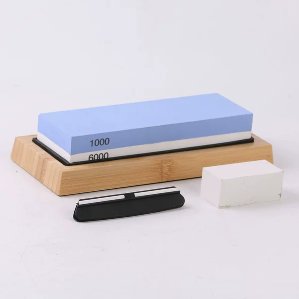 1000/6000+bamboo base+knife clip+correction stone