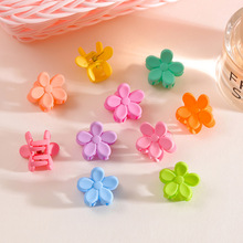 韩版儿童小抓夹马卡龙色迷你蝴蝶花朵发夹头饰皇冠米奇刘海发抓夹