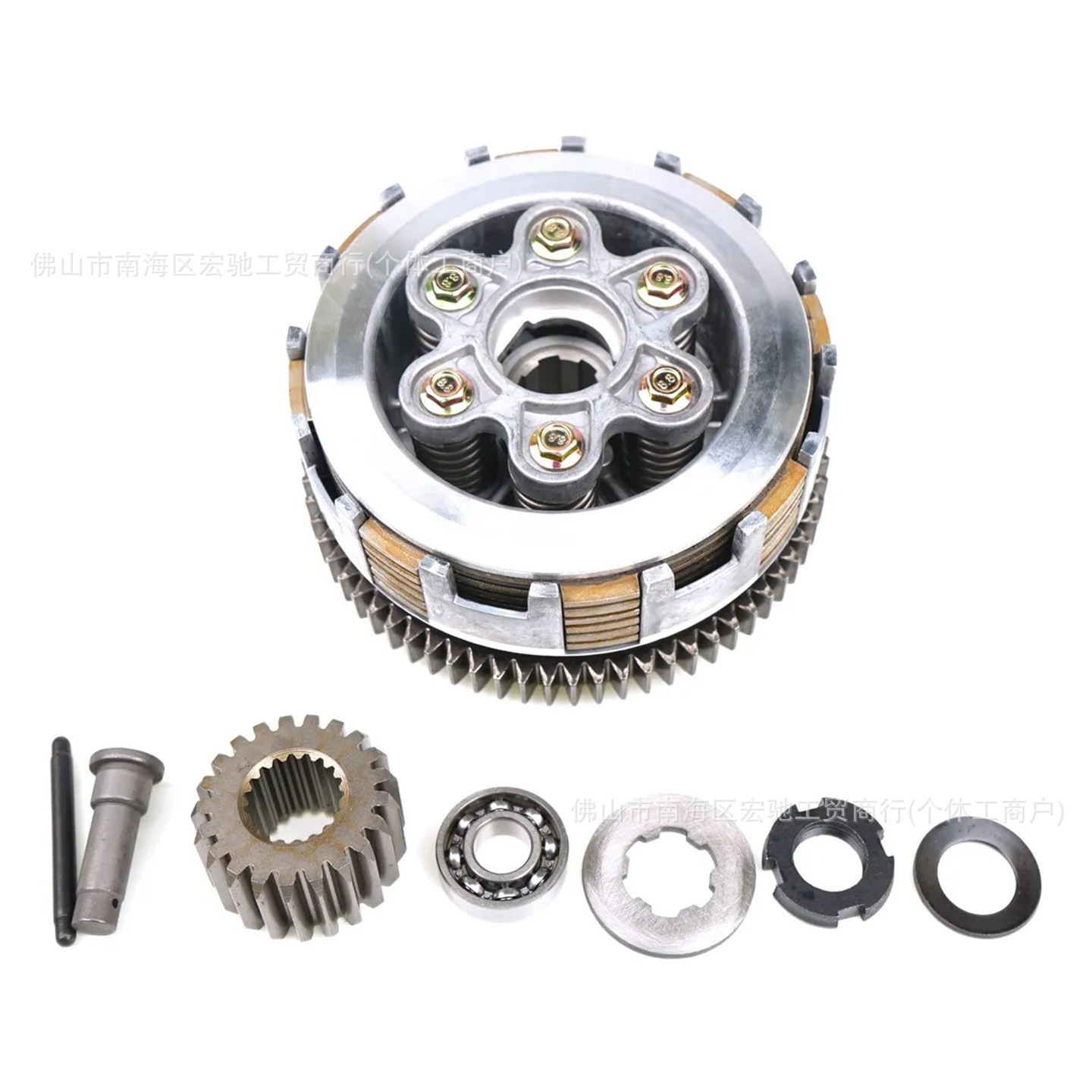 Mexico Meikeduo Motorcycle Parts Clutch Assembly Ft/Cg150 6-Pole 6-Plate Dm200 Rt250Zs