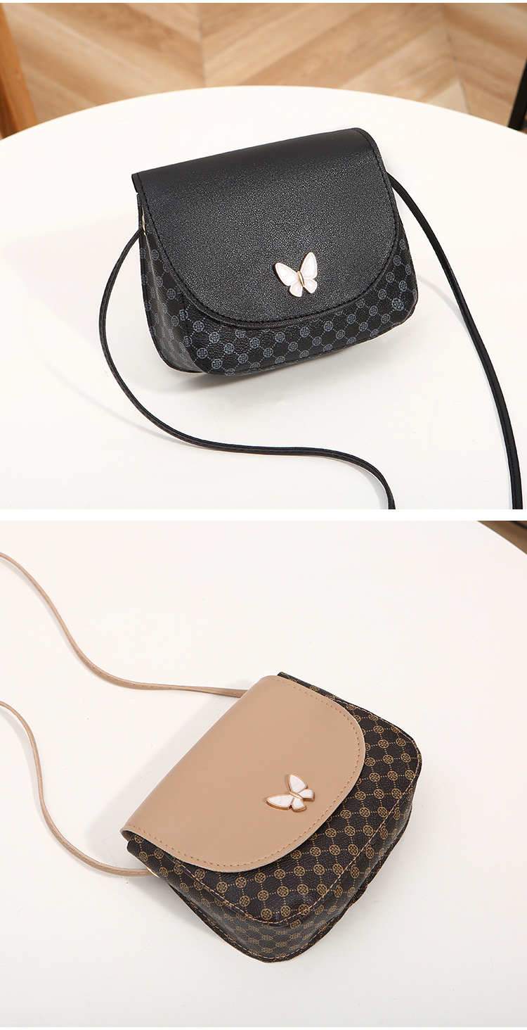 Borsa a tracolla a conchiglia stampata alla moda da donna_voghion.com