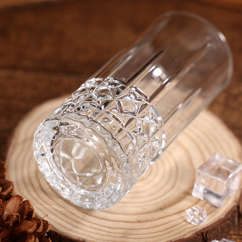 Northern European Whiskey Glass, Water Glass, Classic Striped Coffee Cup, Liquor Glass, Round Ice Ball, Cocktail Cup