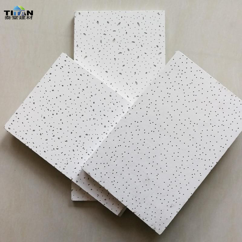 Singapore 600X600X12Mm Acountic Mineral Wool Fiber Ceil