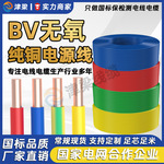 阻燃BV照明家装线4/6/10平方国标电线电缆铜芯户外开关插座电源线