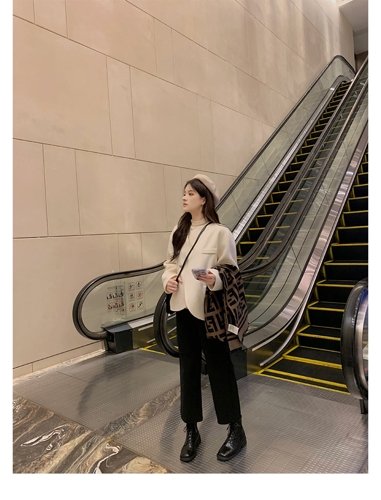 Women's Square Toe Ankle Boots With Thick Heels Martin Style_voghion.com
