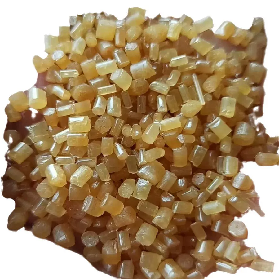 透明黄透聚醚砜PES再生塑料粒子 耐高温PES原料 再生PES聚醚砜