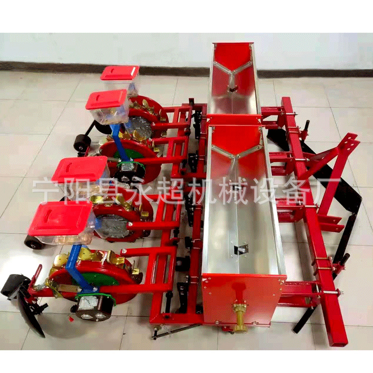 毛豆铺膜播种机 花生玉米膜上种植机 鸭嘴打孔免破膜 精播施肥