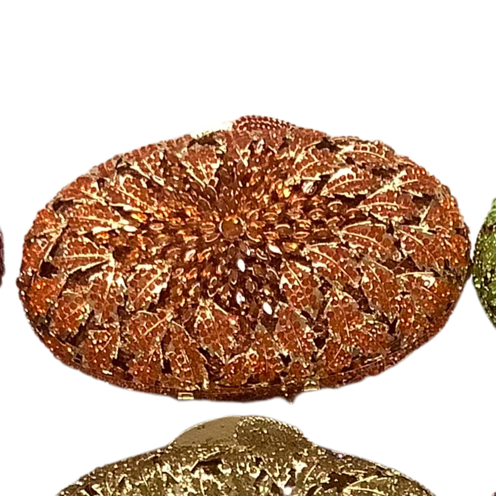 Bolsa de fábrica directa de diamantes transfronterizos bolsas de cristal de diamantes coloridas bolsas de cena vestidos bolsas de mano de mujer