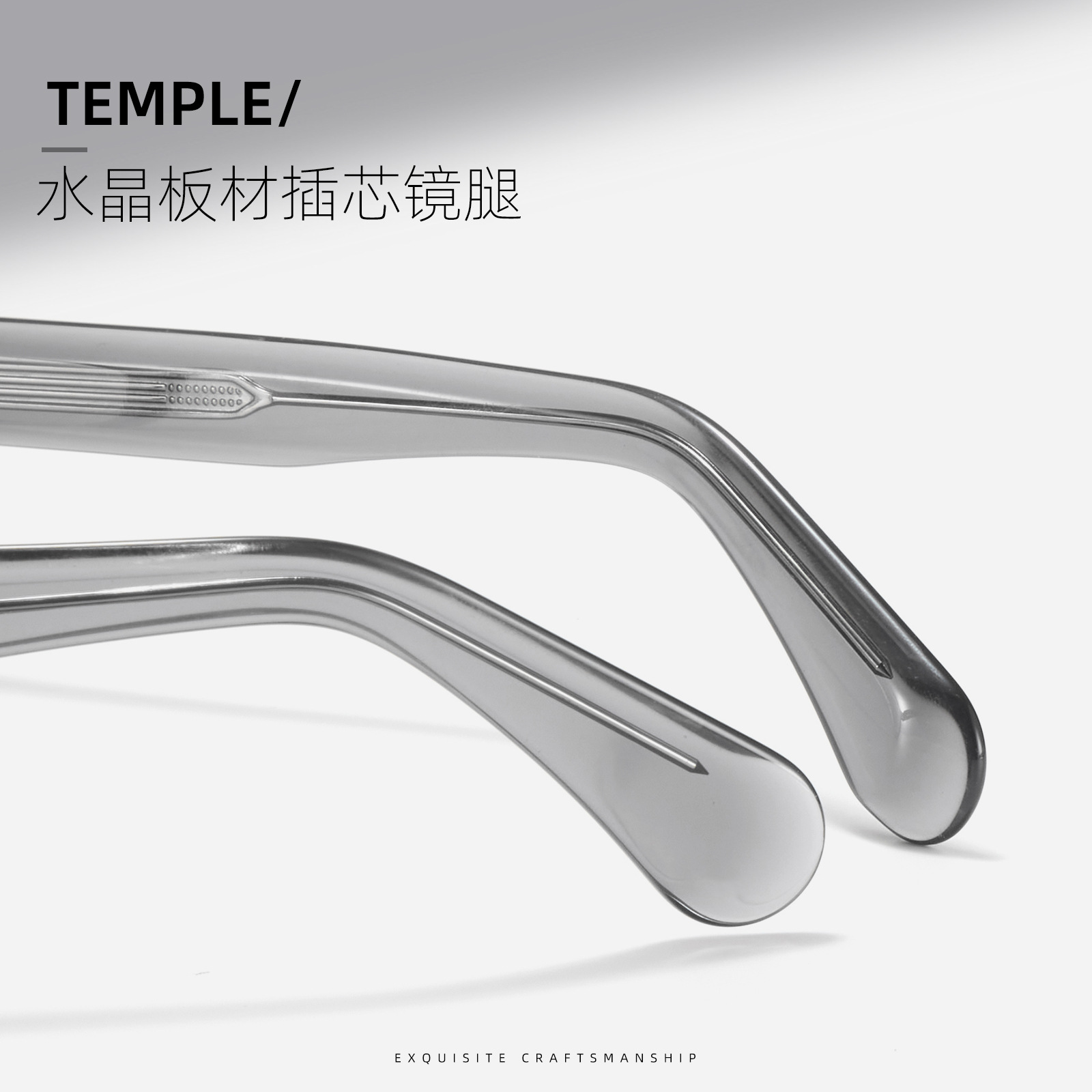 Nicho punk retro pequeño marco redondo de gafas de placa transparente de gafas de comercio exterior al por mayor