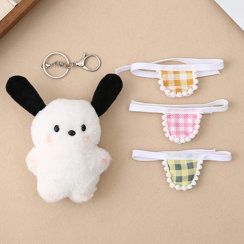 Auténtico trajes Rua Pacha perros colgantes blush lindo muñeca niña mochila muñeca creativa peluche regalo