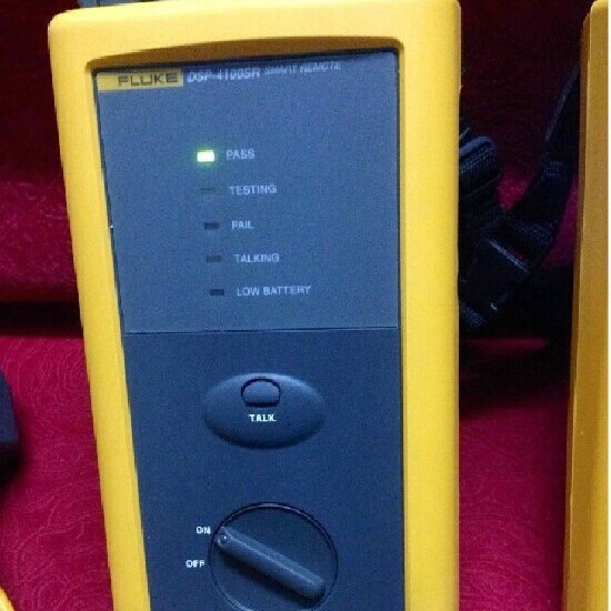 供应/出租Fluke DSP4100数字式电缆认证测试仪 DSP4100