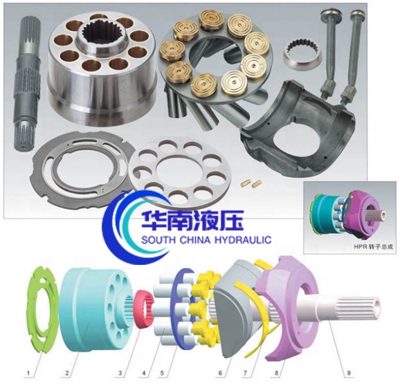 林德LINDE HPR55变量液压泵柱塞泵胆回程盘力士乐柱塞泵维修中心