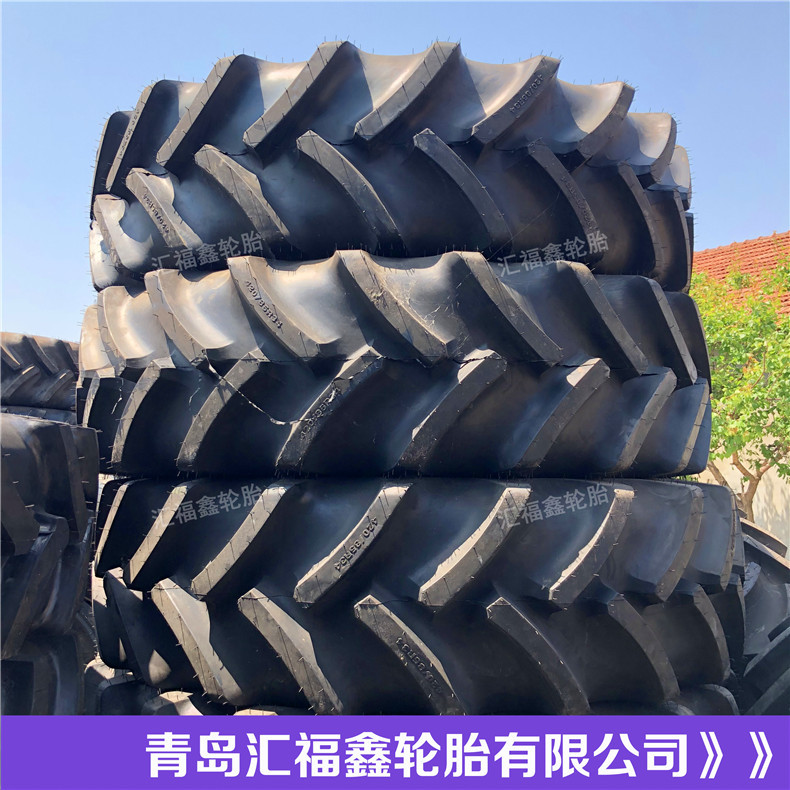 大马力拖拉机后轮16.9-34子午线钢丝轮胎16.9R34 420/85R34人字