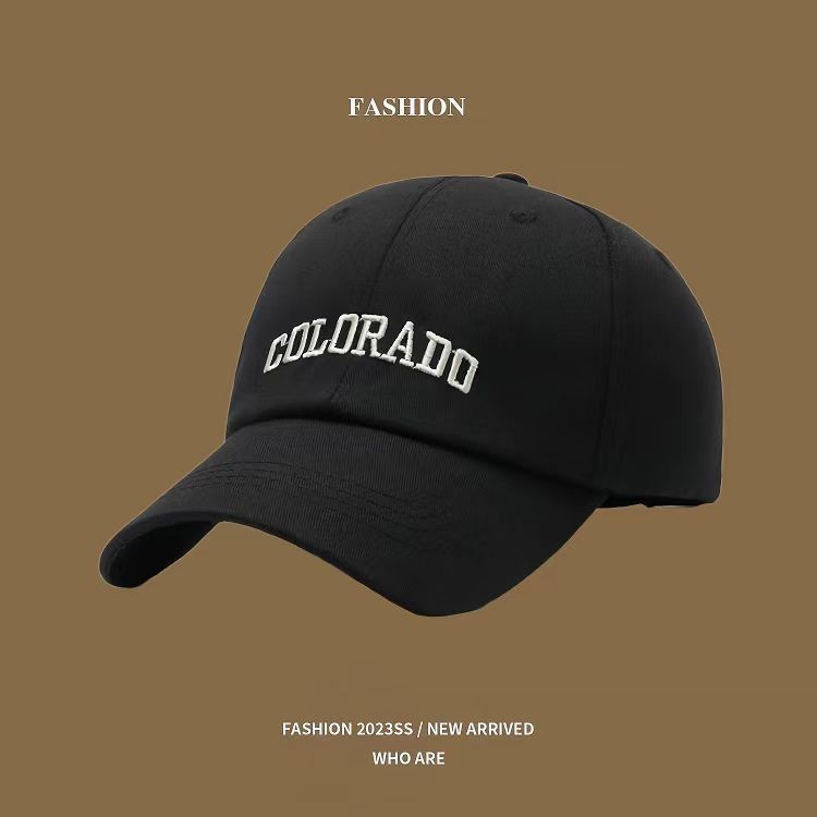 Black baseball cap
