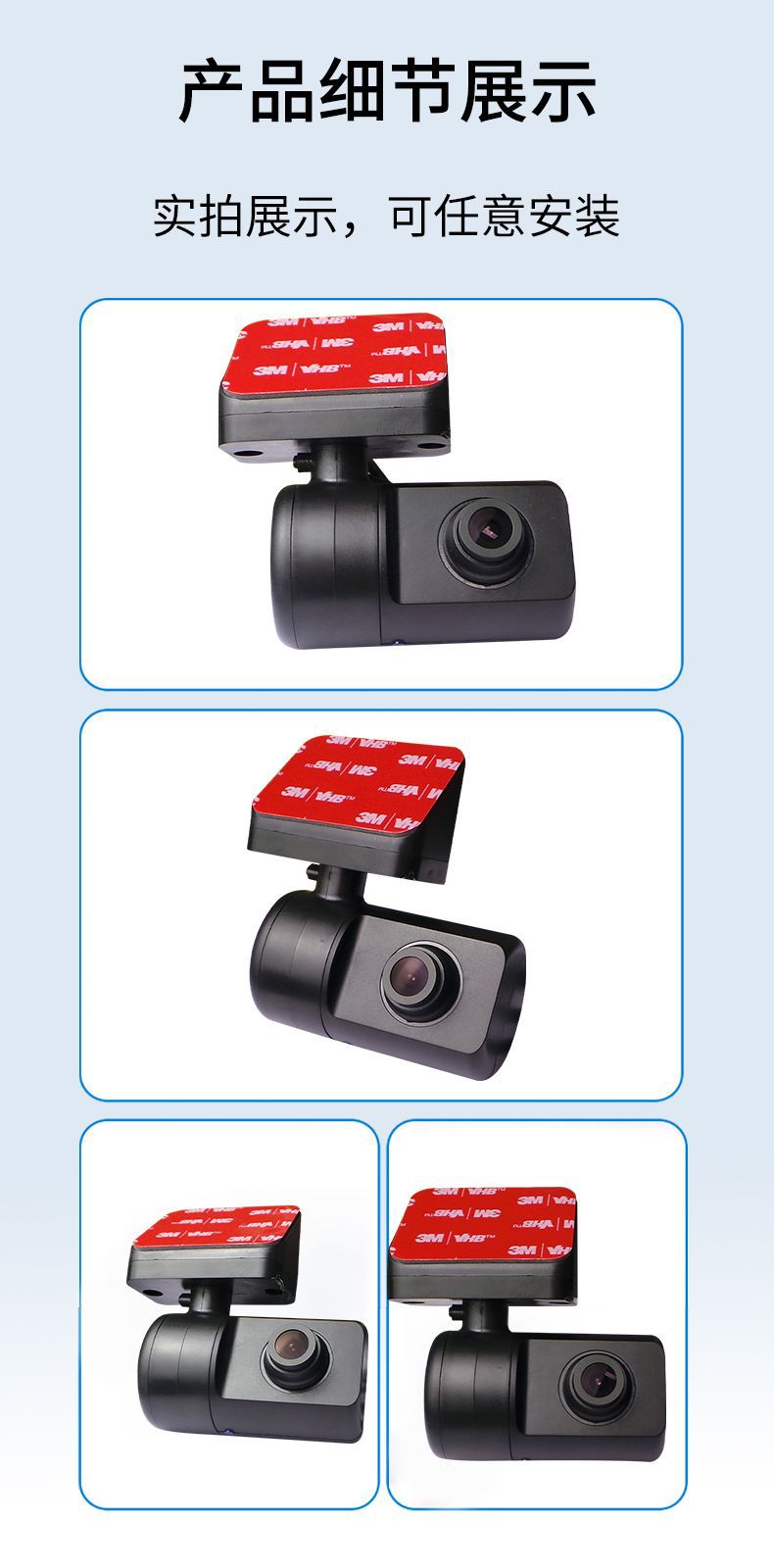 Taxi net car-hailing truck in-car monitoring star-level front-view single-path integrated vehicle-mounted infrared camera