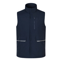 定制棉马甲公司活动工作服logo印字立领加绒背心团体登山户外工装